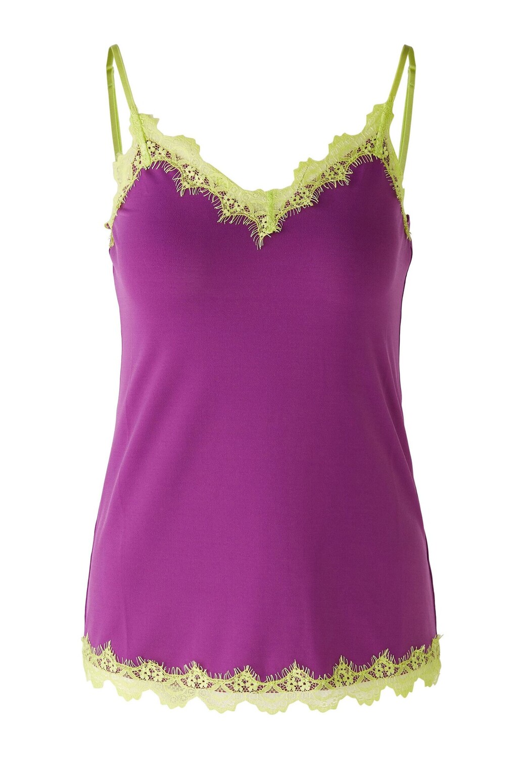 

Топ Oui elastischer Jersey, цвет sparkling grape