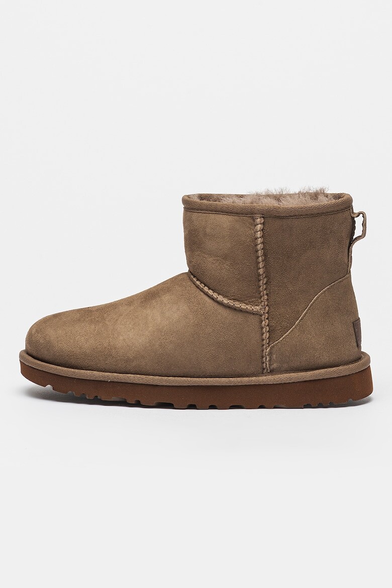 

Водонепроницаемые замшевые ботинки Classic Mini II Ugg, коричневый