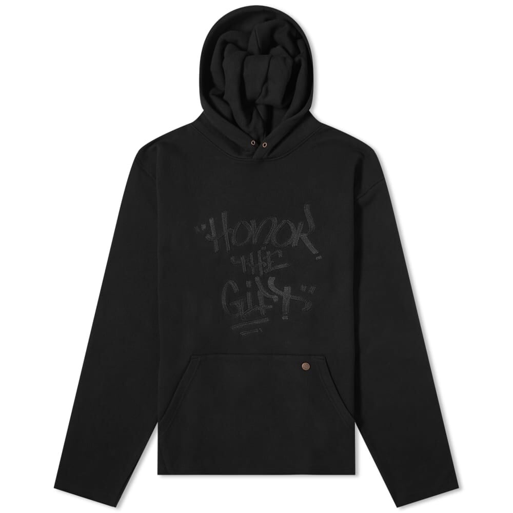 

Толстовка с вышивкой Honor The Gift Script, черный