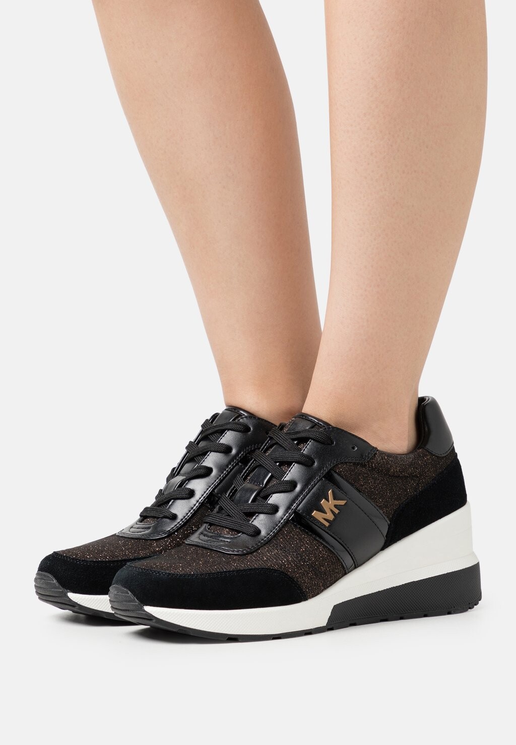 

Низкие кроссовки MABEL TRAINER MICHAEL Michael Kors, черный/бронзовый