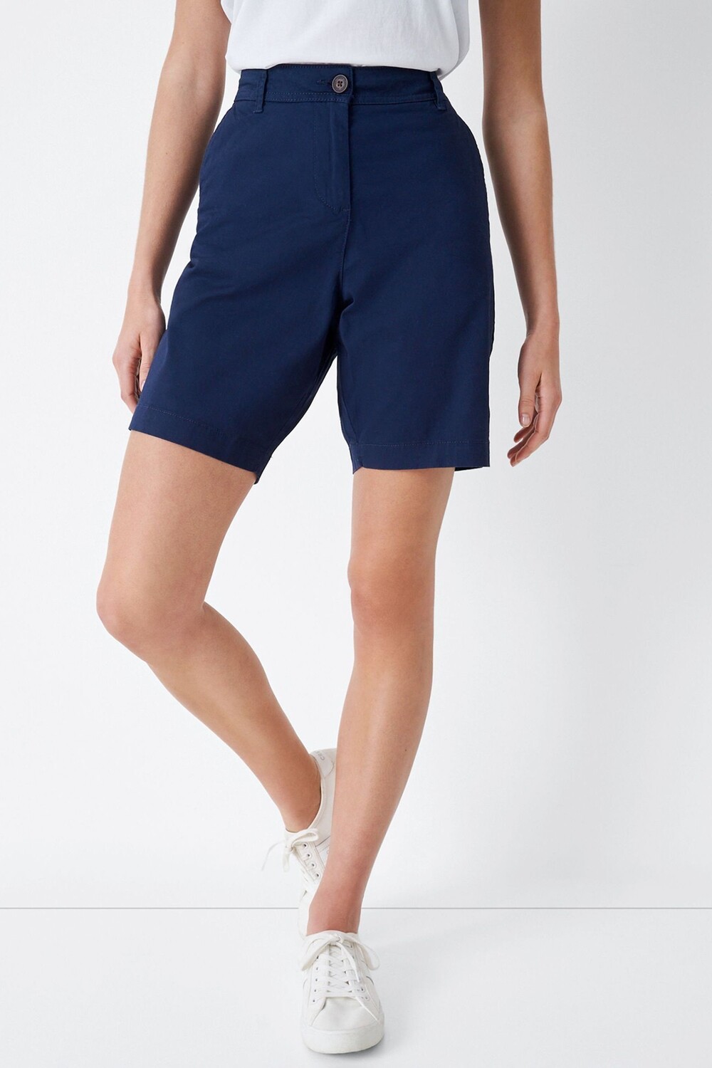 

Синие шорты чинос Crew Clothing Company, синий