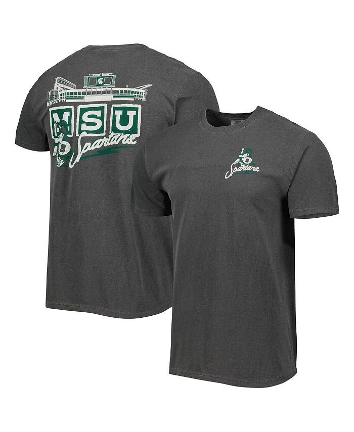 

Мужская черная футболка Michigan State Spartans Vault Stadium Image One, черный