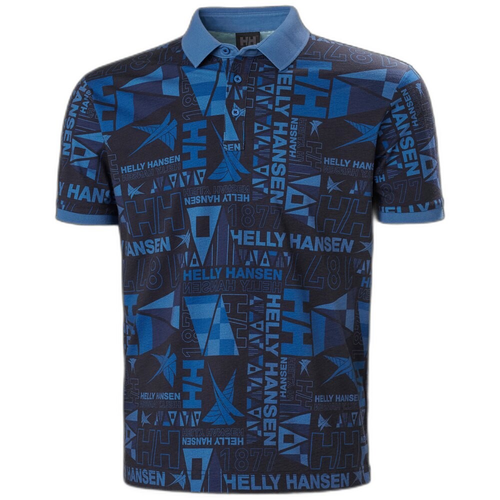 

Поло с коротким рукавом Helly Hansen Newport, синий