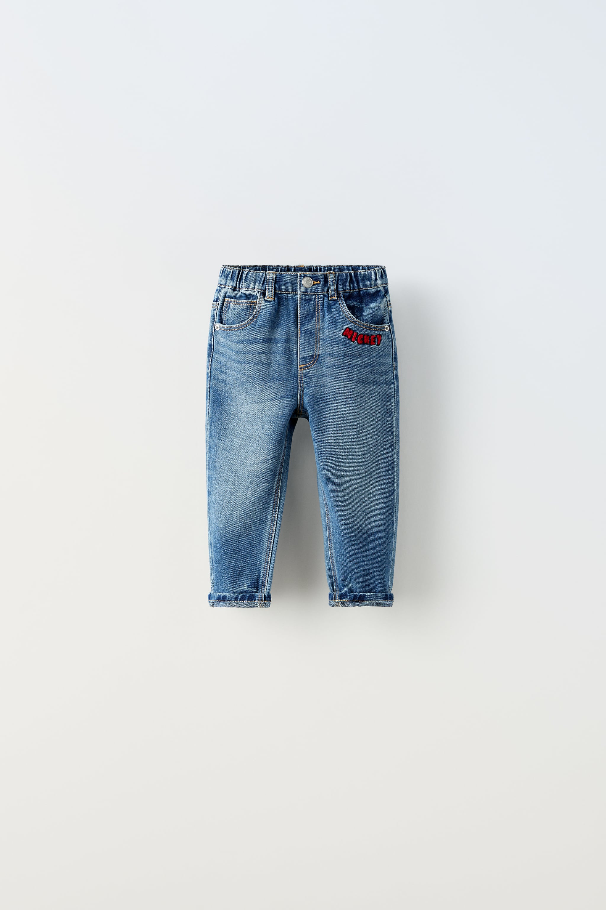 

Микки маус disney jeans Zara, синий