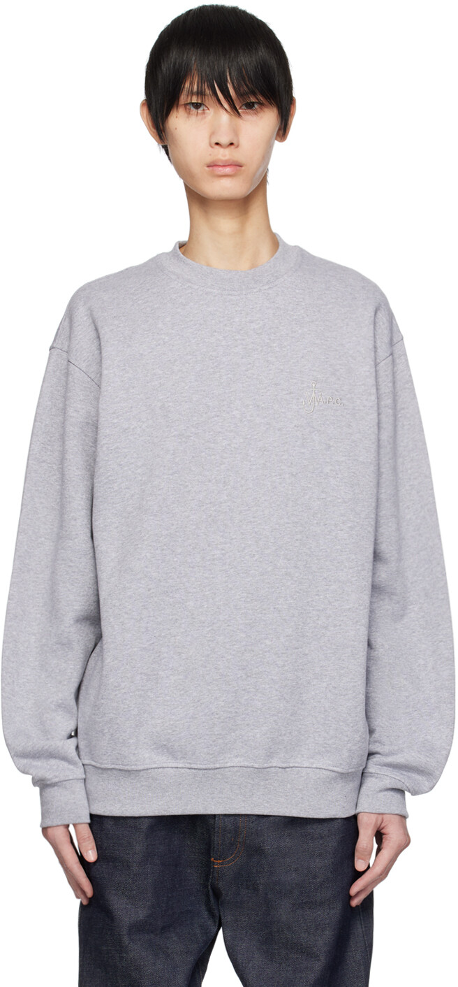 

Серый свитшот JW Anderson Edition A.P.C.