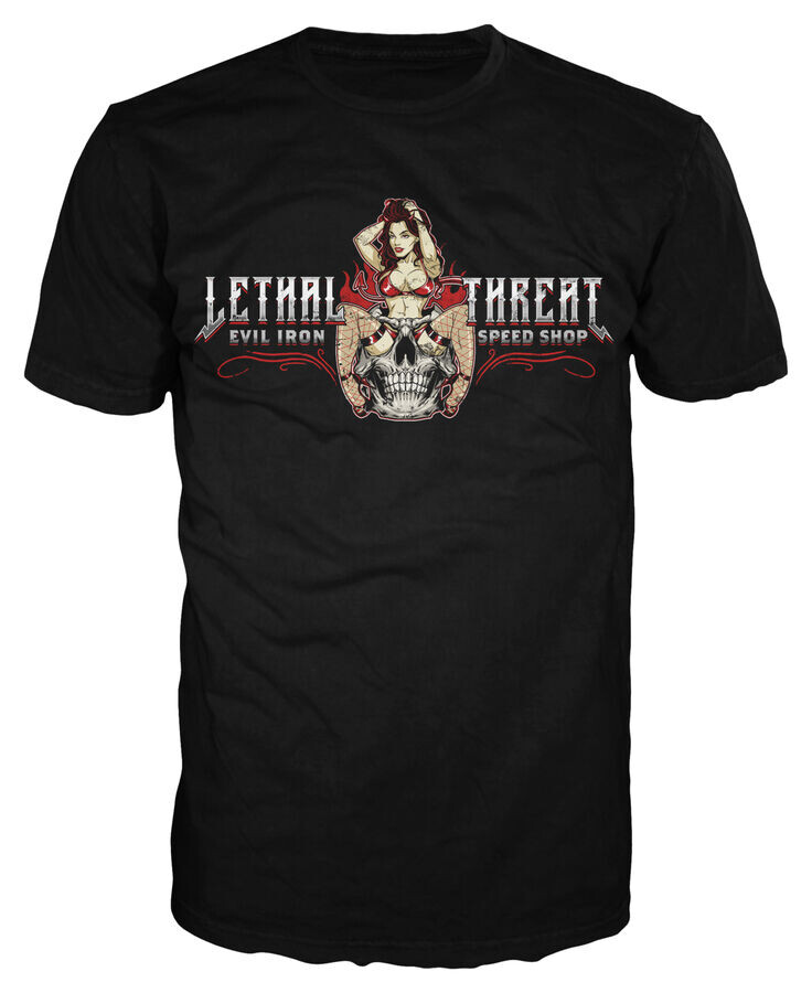 

Футболка Злое железо Lethal Threat, черный