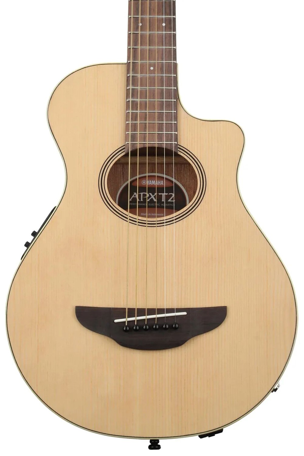 

Yamaha APXT2, размер 3/4, тонкий вырез, натуральная ель