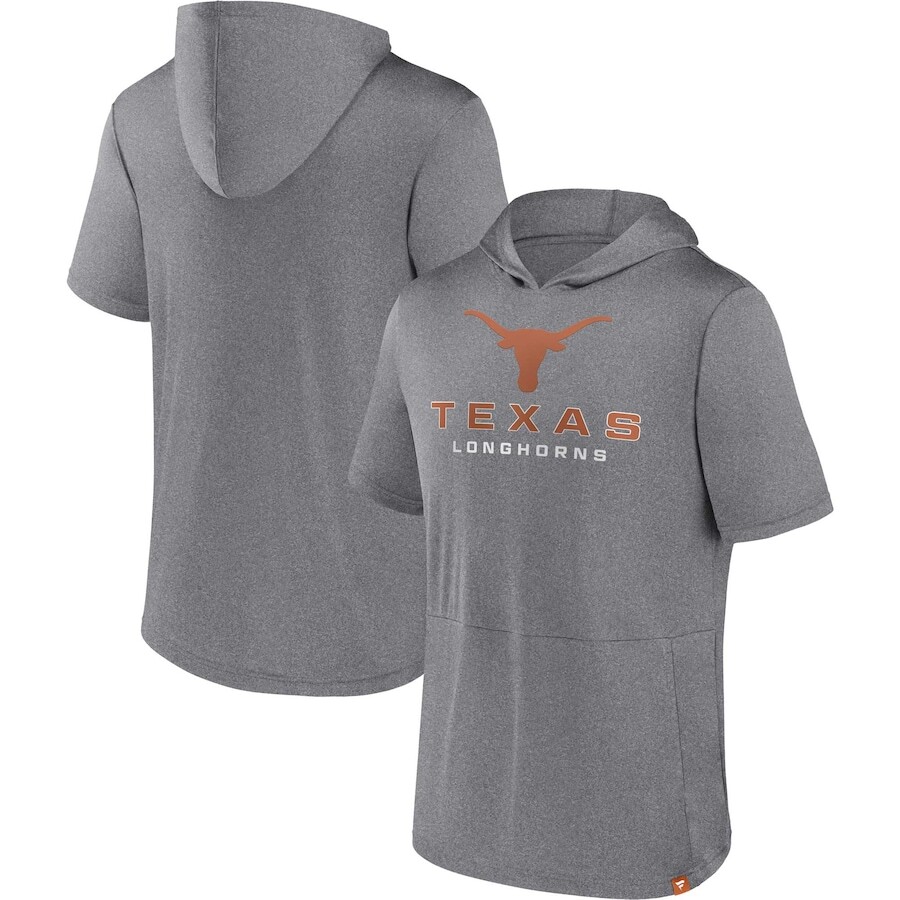 

Футболка с коротким рукавом Fanatics Branded Texas Longhorns, серый