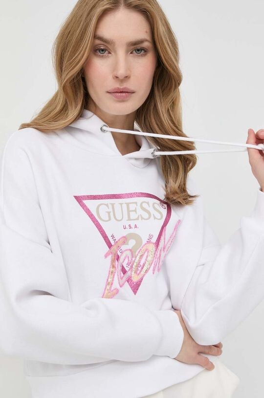 

Угадайте, толстовка Guess, белый