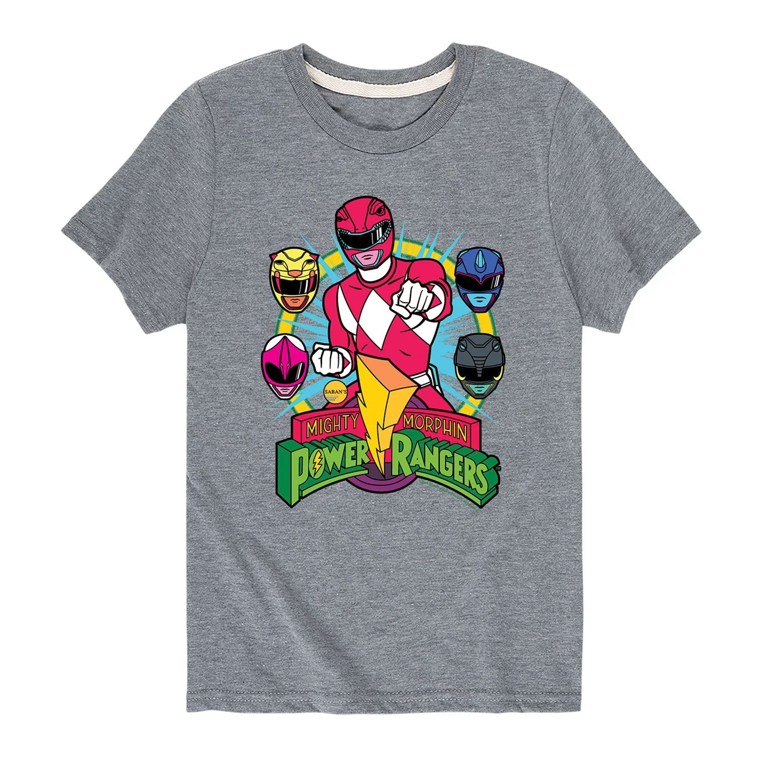 Футболка Power Rangers Mighty Morphin для мальчиков 8–20 лет Licensed Character