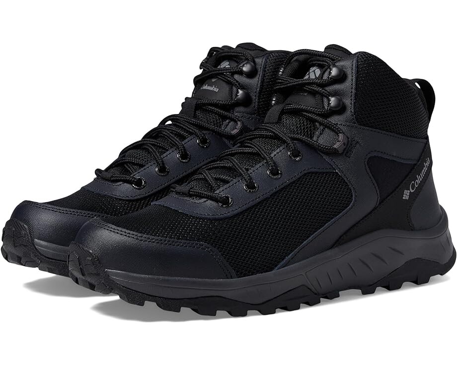 

Походные ботинки Columbia Trailstorm Ascend Mid Waterproof, цвет Black/Dark Grey