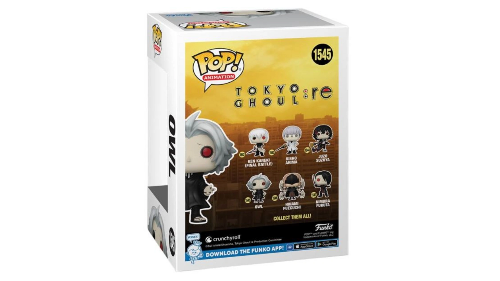 Funko - Pop! Токийский Гуль: заново Сова Винил – заказать по выгодной цене  из-за рубежа в «CDEK.Shopping»