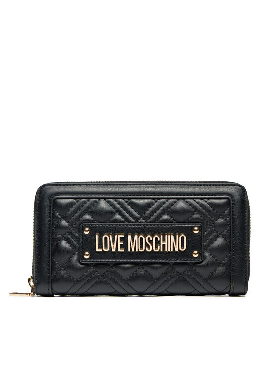 

Большой женский кошелек Love Moschino, черный