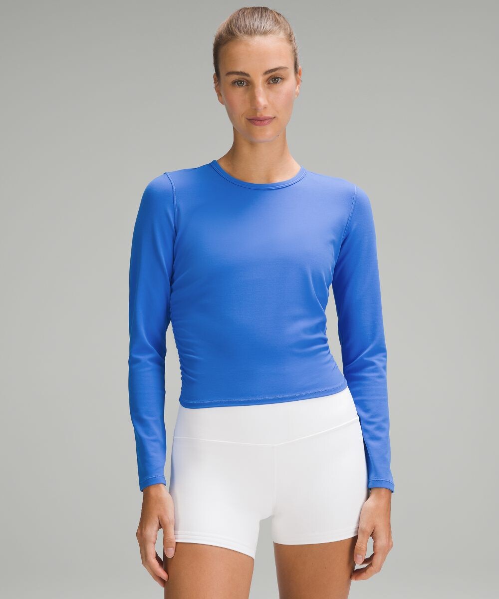 

Рубашка с длинными рукавами All It Takes Nulu Lululemon, синий