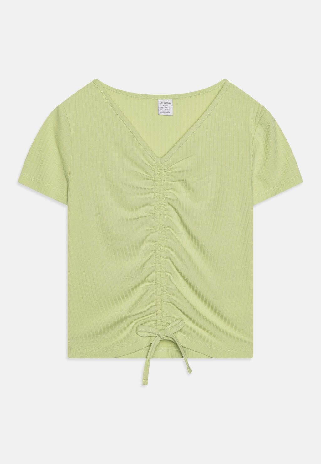 

Футболка с принтом DORA DRAWSTRING Lindex, цвет light green