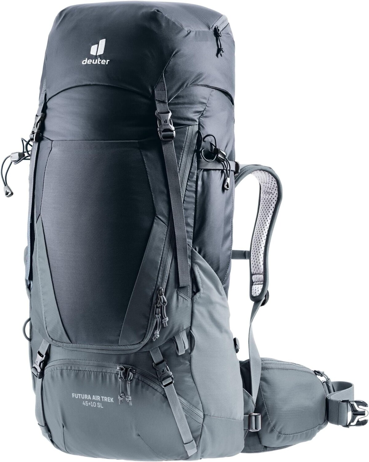 Рюкзак Futura Air Trek 45 + 10 SL Deuter, цвет Black/Graphite