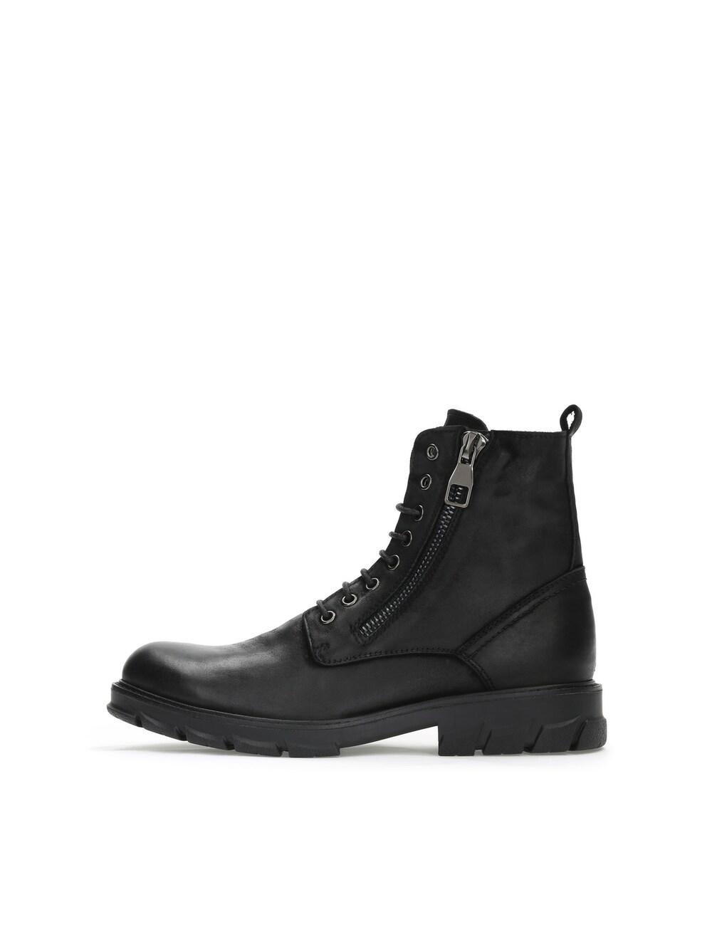 Ботинки на шнуровке Kazar, черный ботинки на шнуровке kazar studio черный