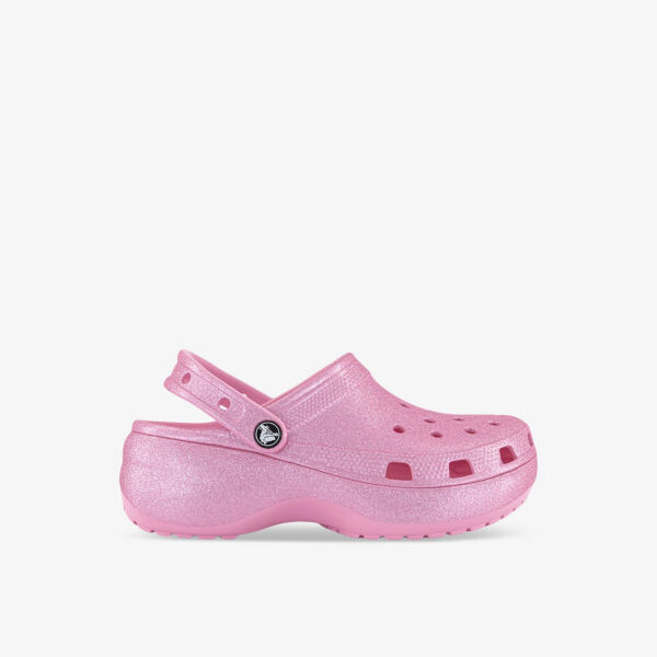 

Классические резиновые башмаки на платформе Crocs, розовый