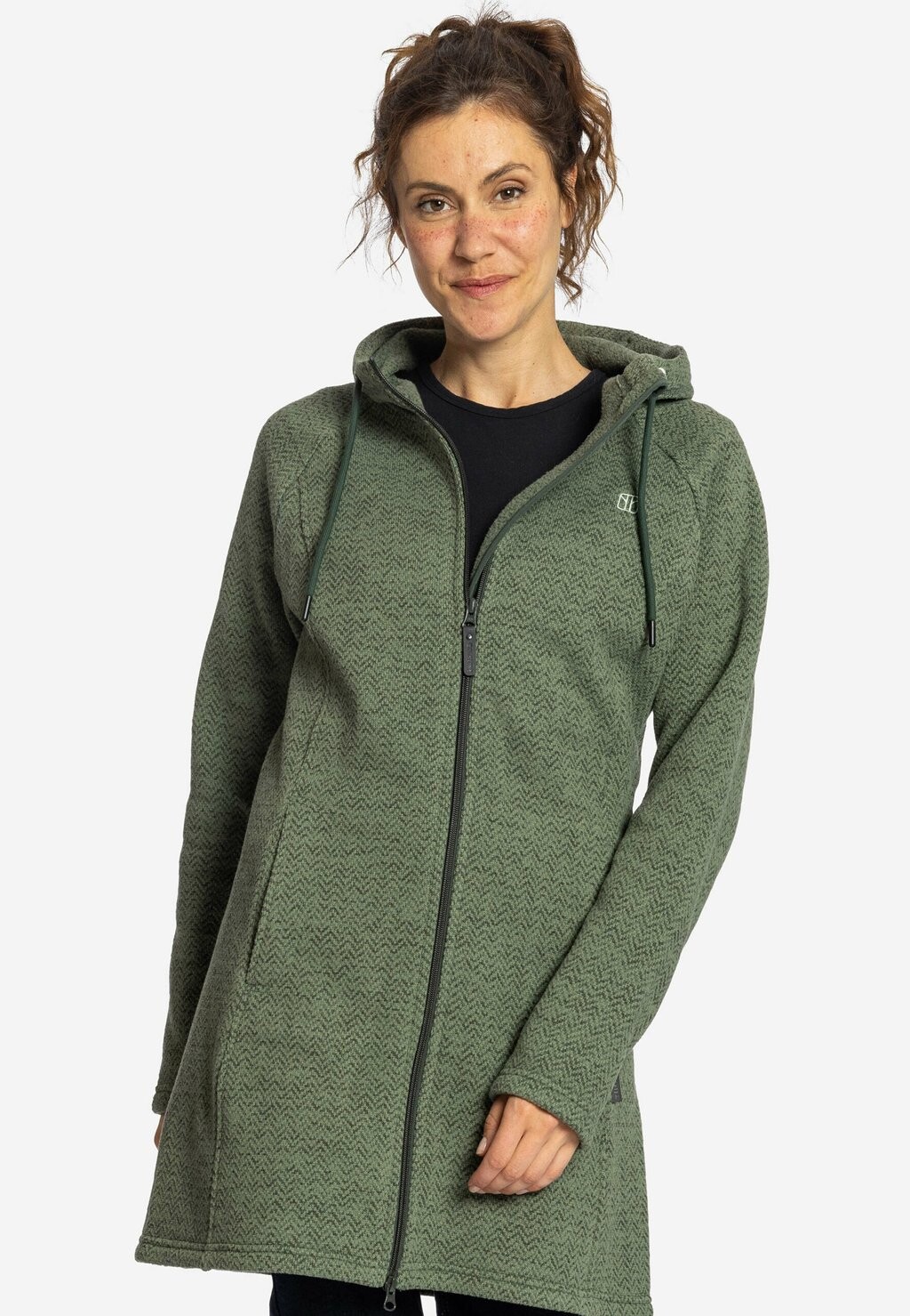 

Полупальто DURCHGEWÄRMT Elkline, цвет soft olive