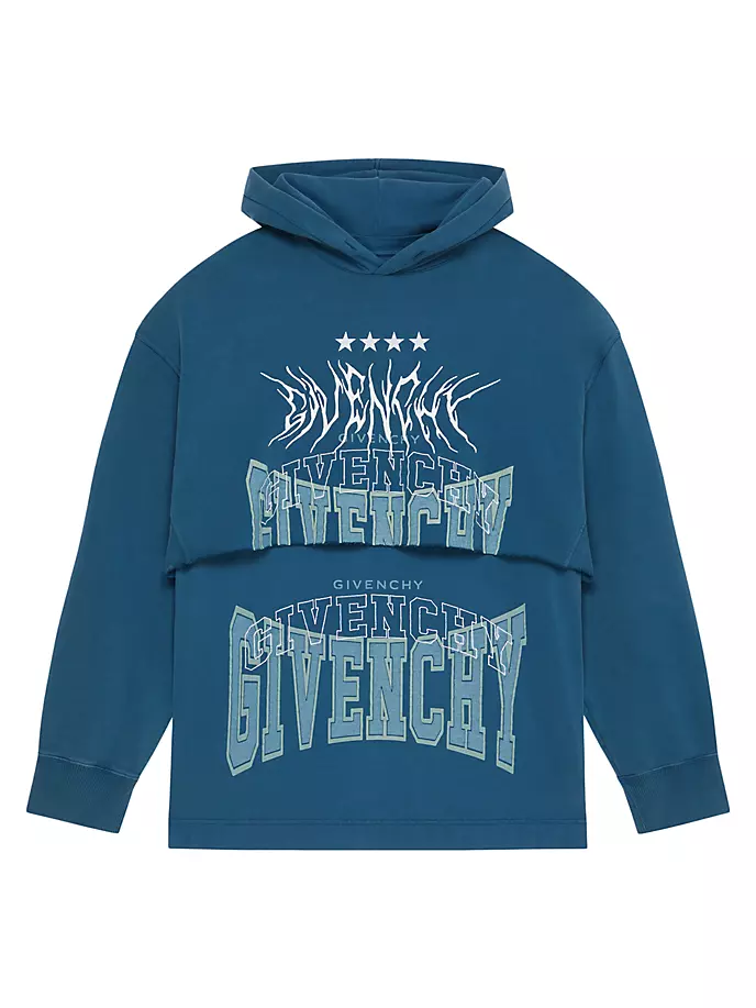 

Двухслойная толстовка Felpa Givenchy, синий