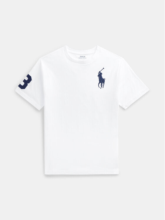 

Футболка стандартного кроя Polo Ralph Lauren, белый