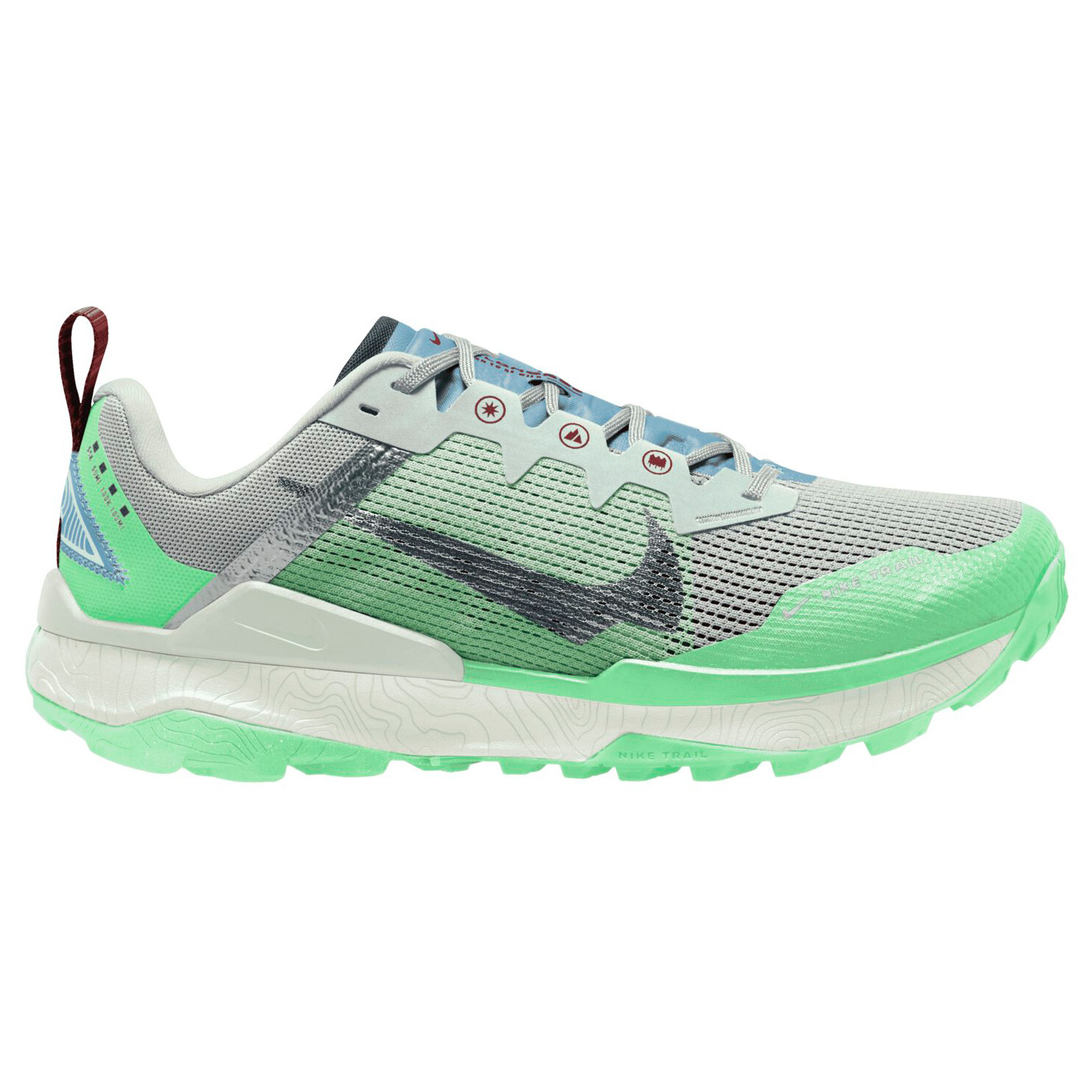 

Кроссовки для бега по пересеченной местности Nike Wildhorse 8, цвет Summit White/Thunder Blue