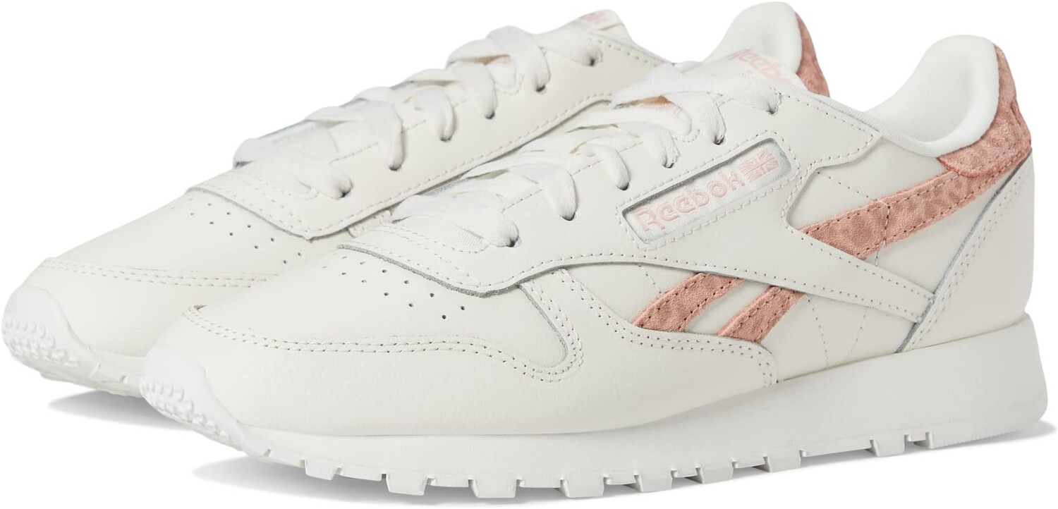 

Кроссовки Classic Leather Reebok, цвет Chalk/Aura Orange