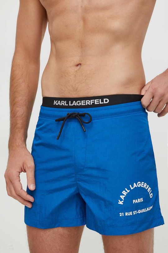 цена Плавки Karl Lagerfeld, синий