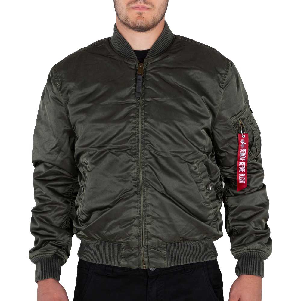 

Куртка Alpha Industries MA-1 VF 59 Battlewash, зеленый