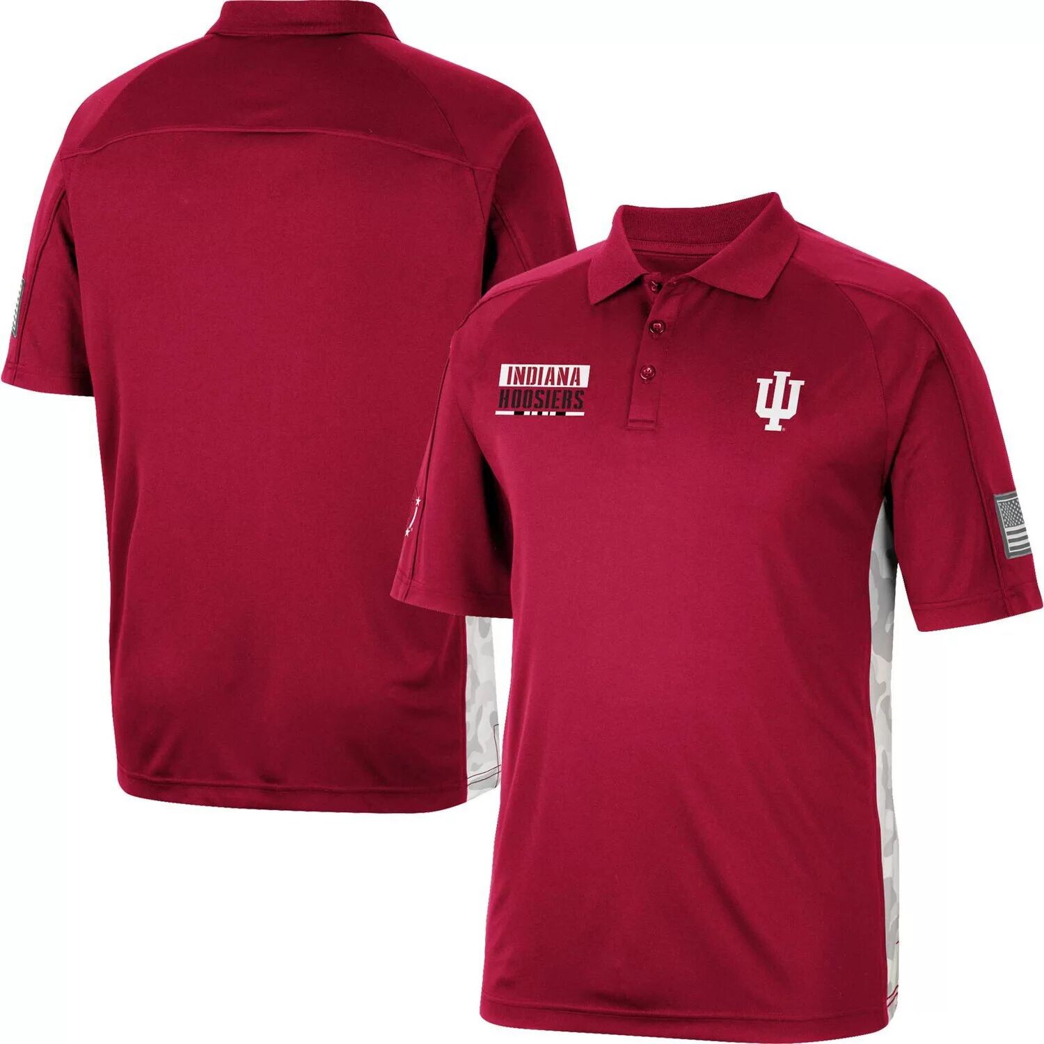 

Мужские малиновые чулки Indiana OHT Military Appreciation Snow Camo Polo Colosseum
