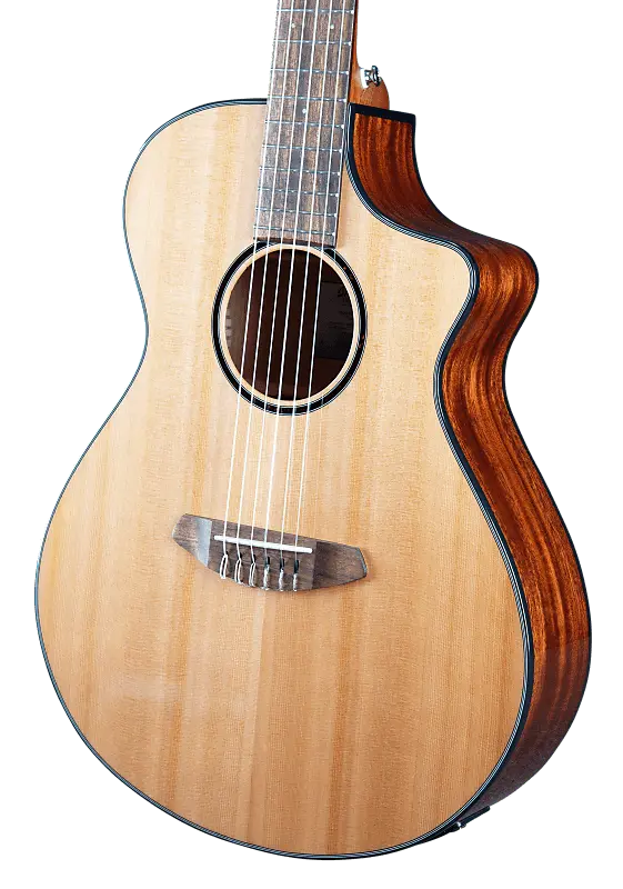 

Акустическая гитара Breedlove ECO Discovery S Concert CE Nylon Acoustic-Electric Guitar - Red Cedar Natural Gloss