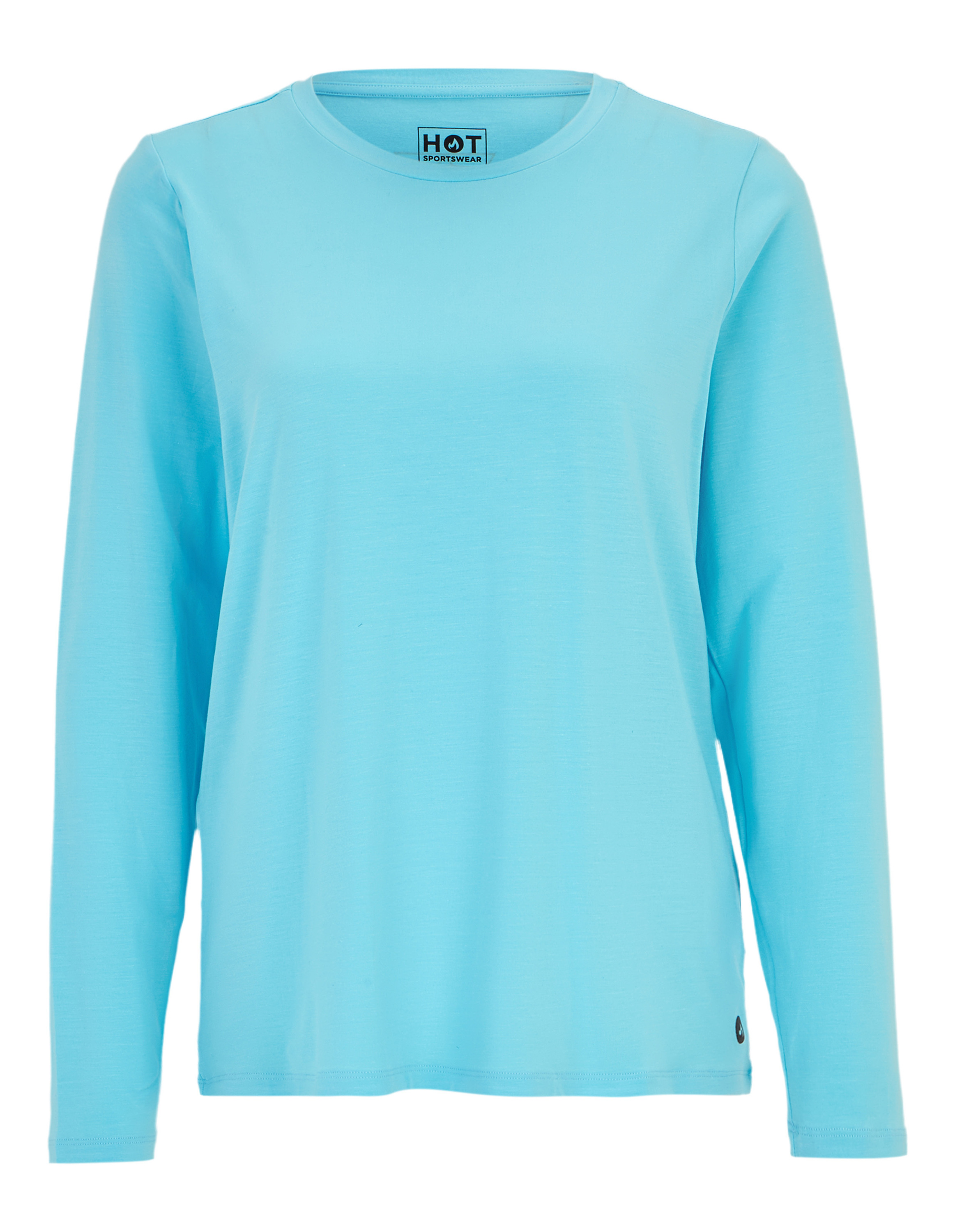 Толстовка hot sportswear Rundhalsshirt Seda, цвет blue marlin цена и фото