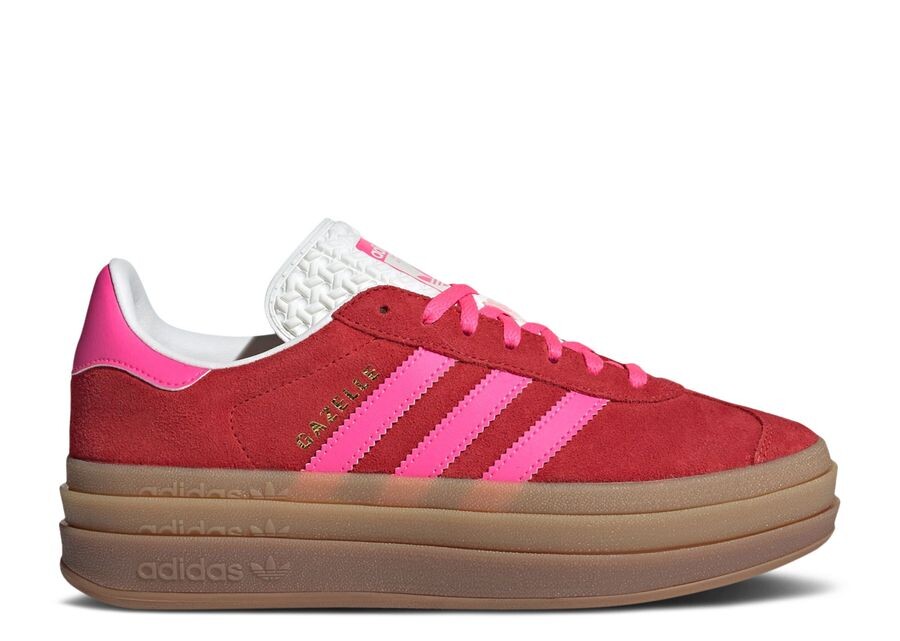 

Кроссовки adidas Wmns Gazelle Bold 'Collegiate Red Lucid Pink', красный