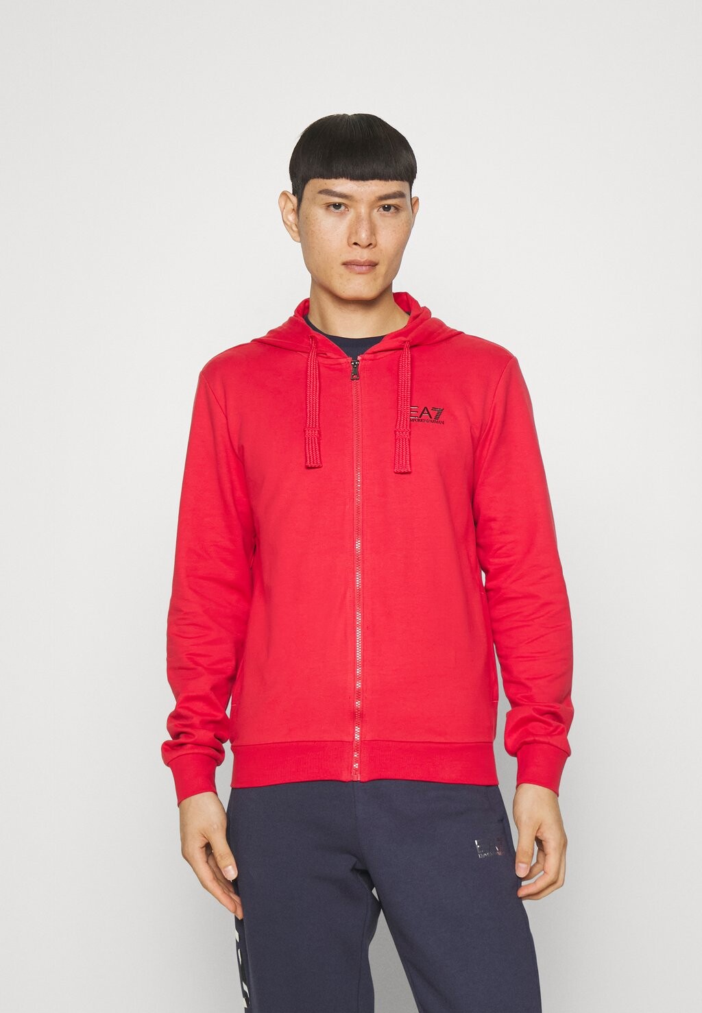 

Толстовка на молнии EA7 Emporio Armani, цвет rosso