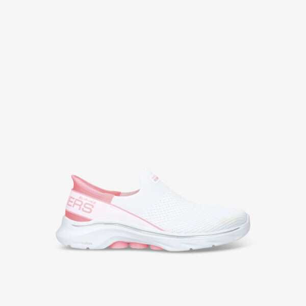 

Кроссовки go walk с низким берцем и сеткой без шнуровки Skechers, белый