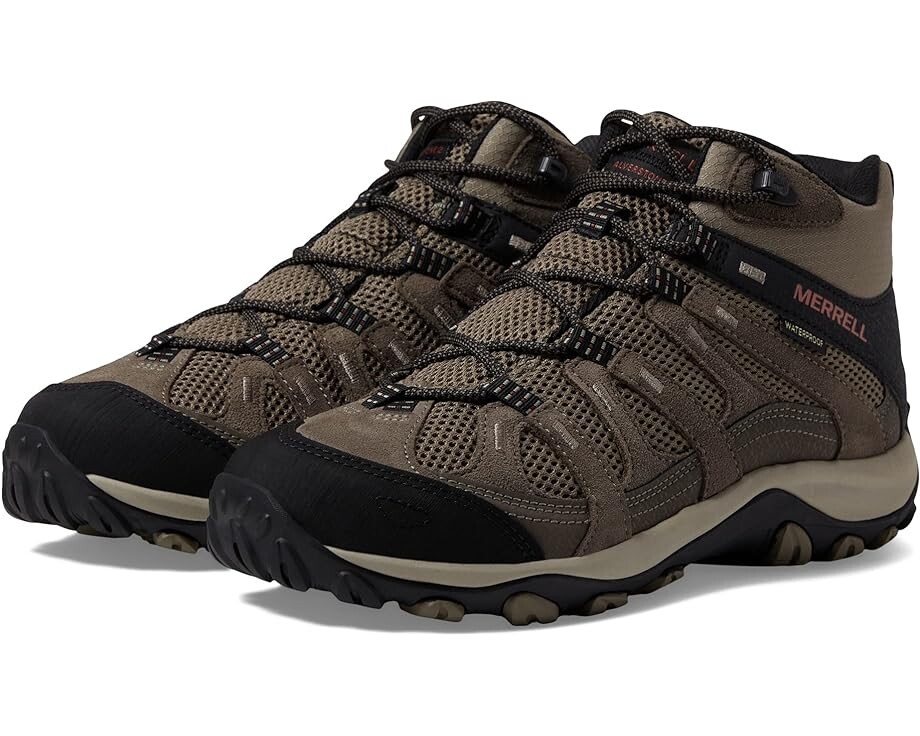 

Походные ботинки Merrell Alverstone 2 Mid Wp, цвет Boulder/Brindle