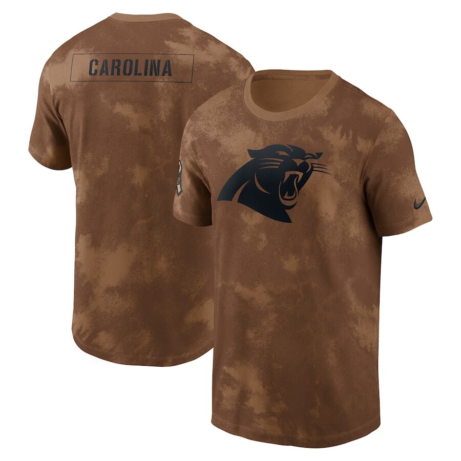

Футболка с коротким рукавом Nike Carolina Panthers, коричневый