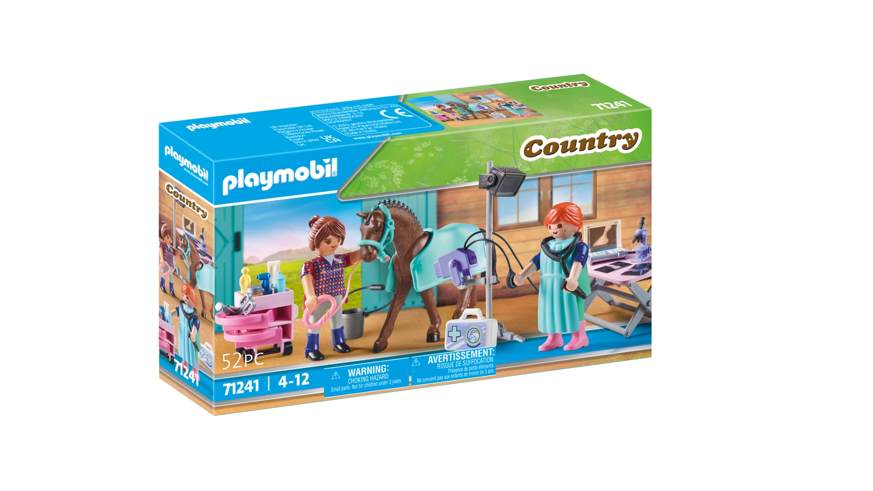playmobil country 4189 фургон для перевозки лошадей Страна ветеринар для лошадей Playmobil