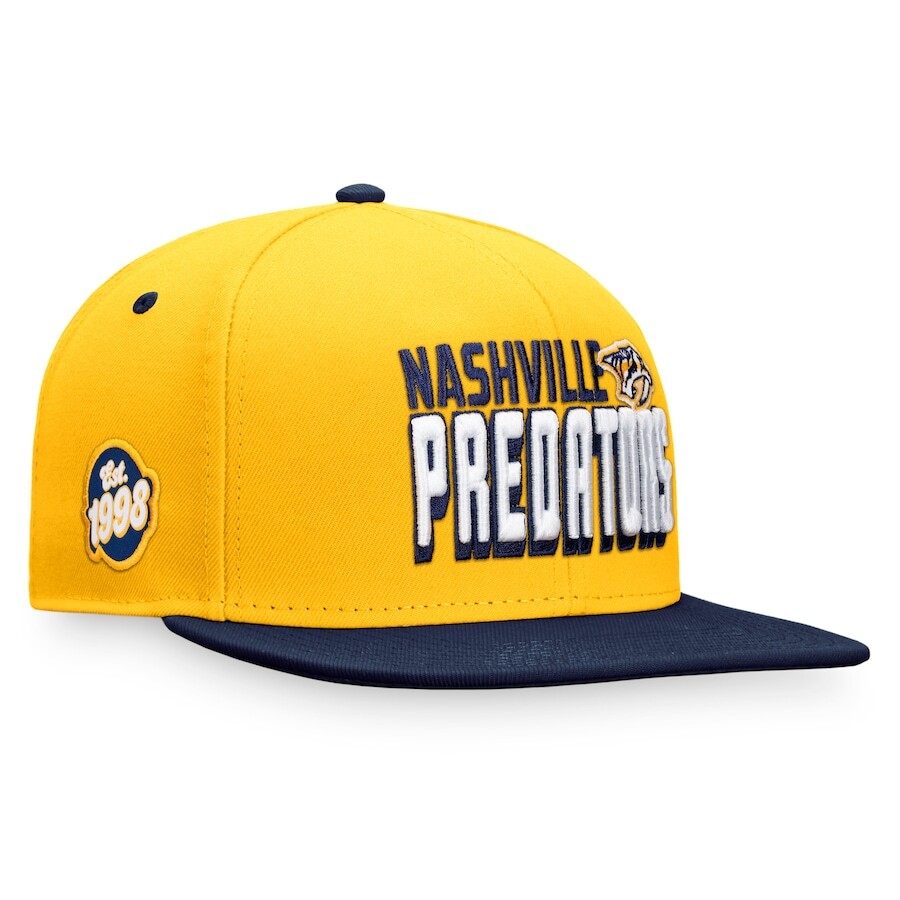 

Бейсболка Fanatics Branded Nashville Predators, золотой