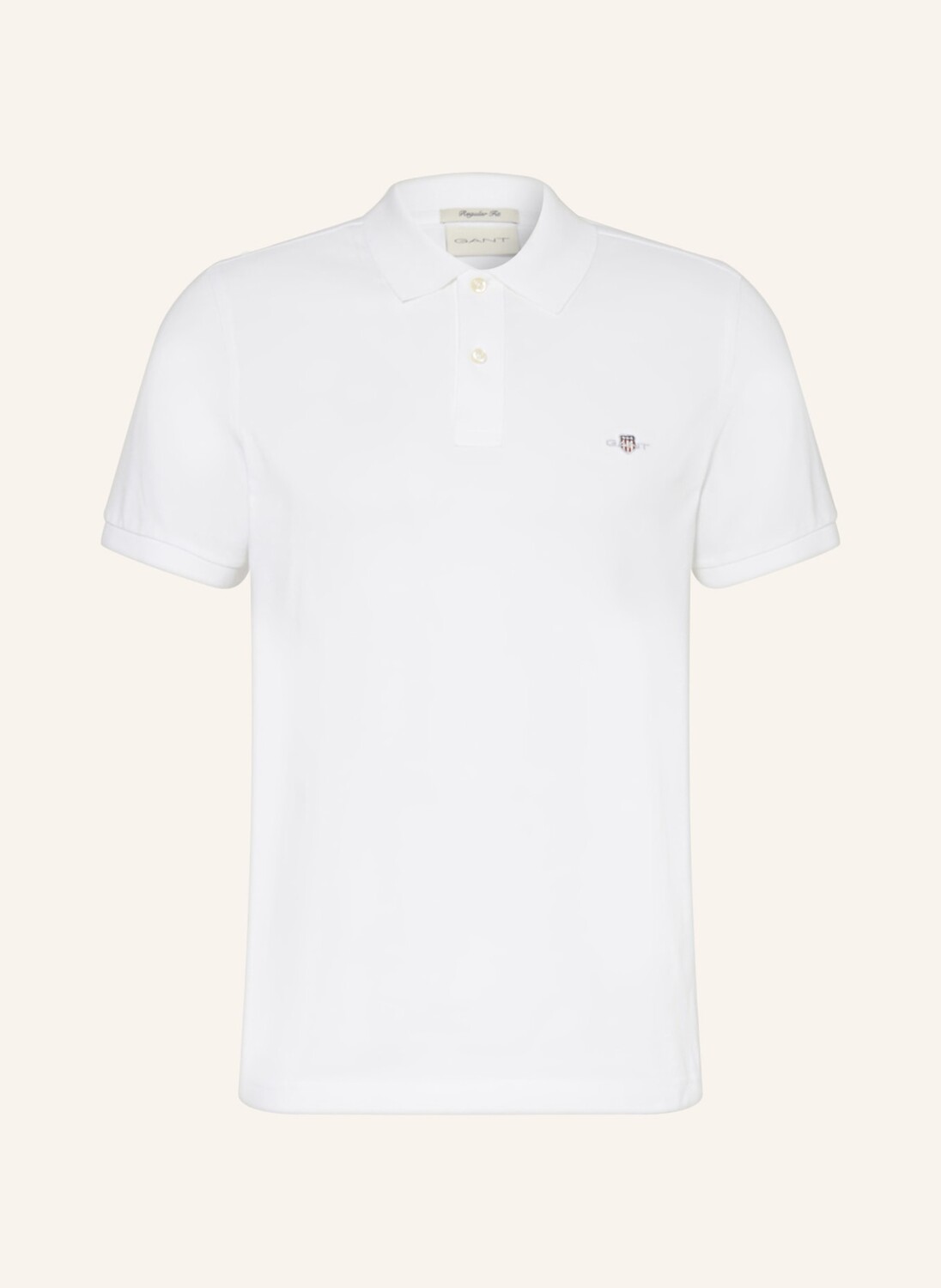 

Рубашка поло GANT Piqué Regular Fit, белый