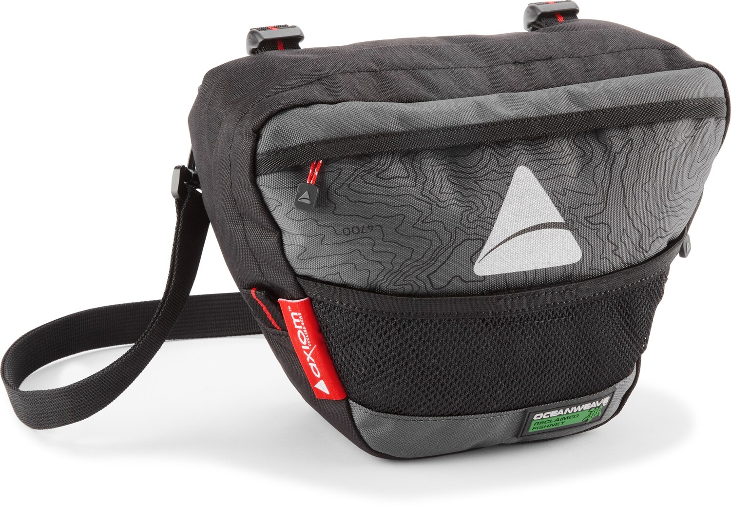 

Сумка на руль Seymour Oceanweave P4 Axiom Cycling Gear, серый