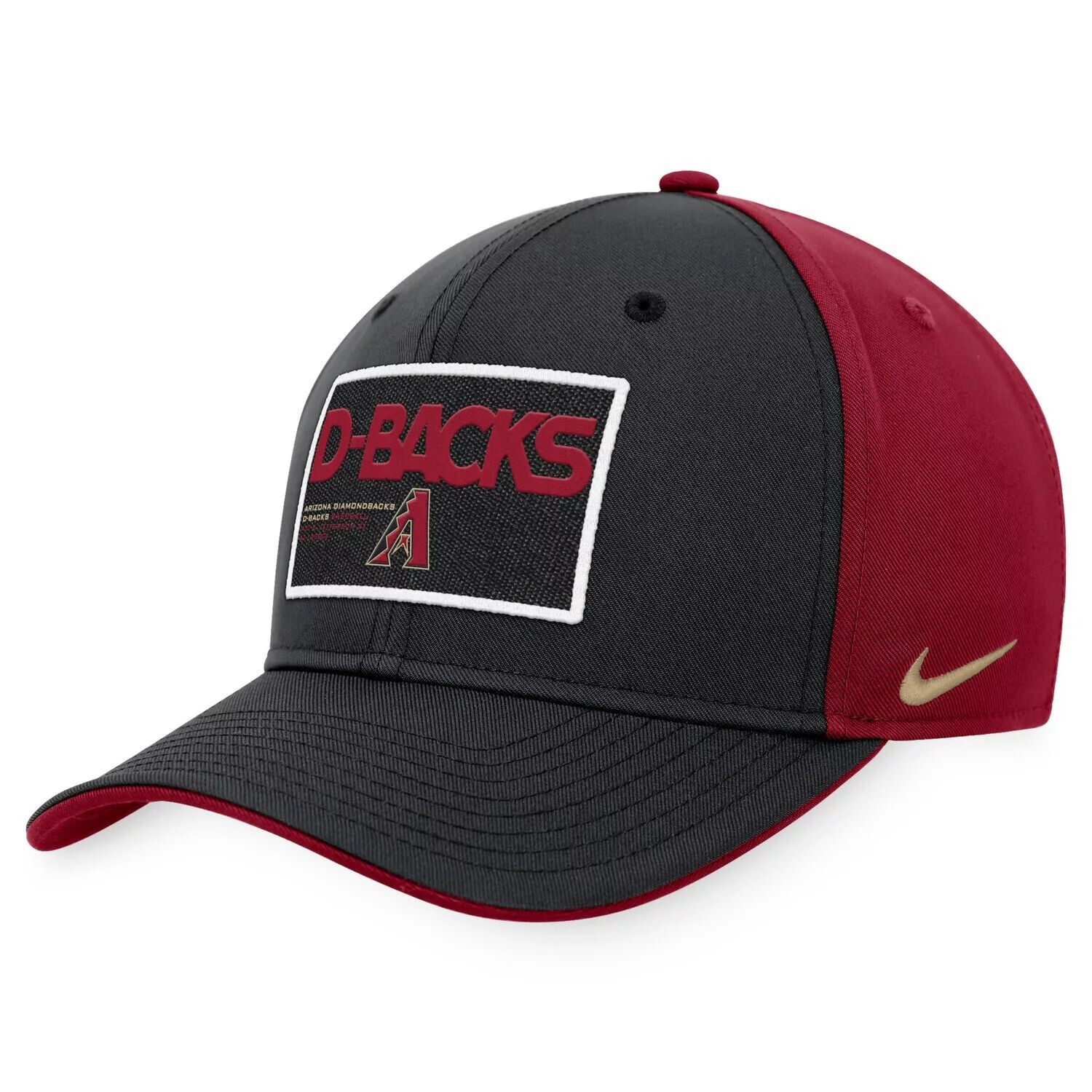 

Мужская кепка Nike Black/Red Arizona Diamondbacks Classic99 с цветными блоками Performance Snapback