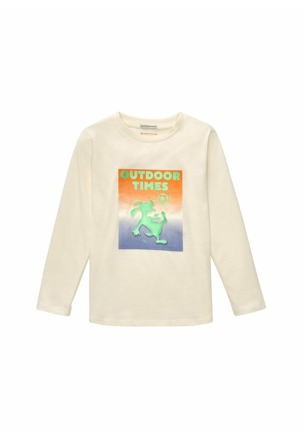 

Рубашка с длинным рукавом TOM TAILOR, цвет wool white