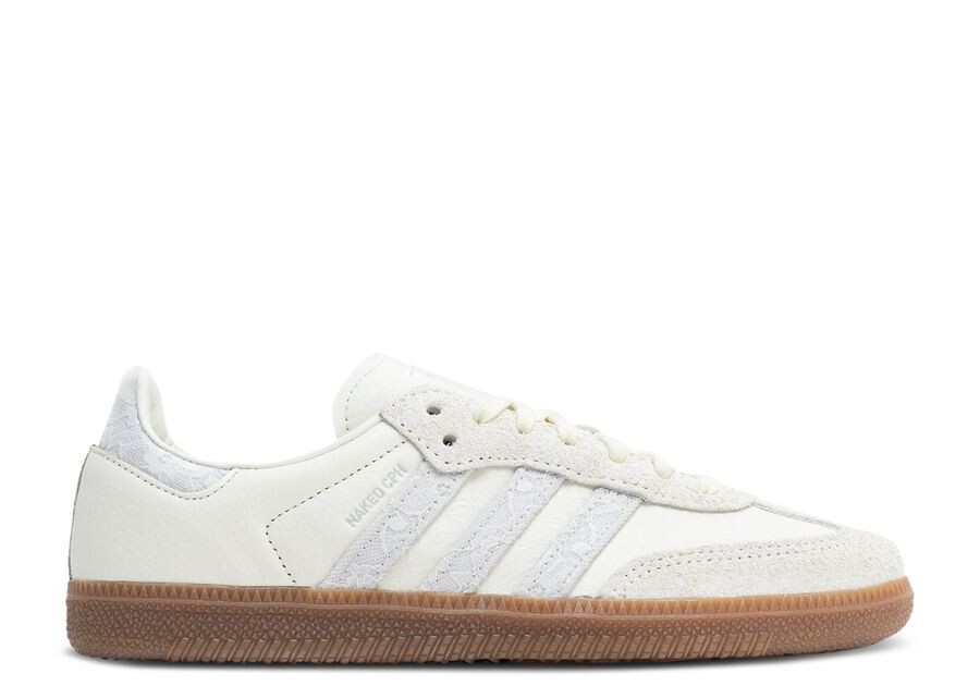 

Кроссовки adidas Naked X Samba OG, цвет Silvery Daisy Pack