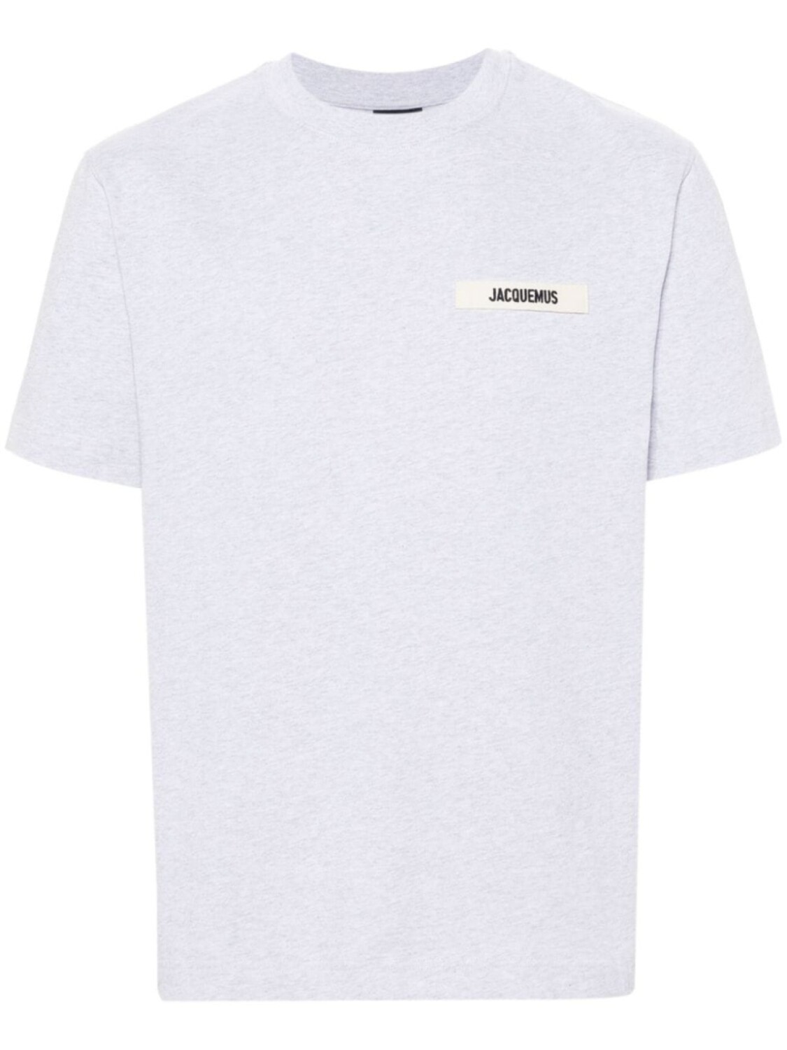 

Jacquemus футболка с нашивкой-логотипом, серый