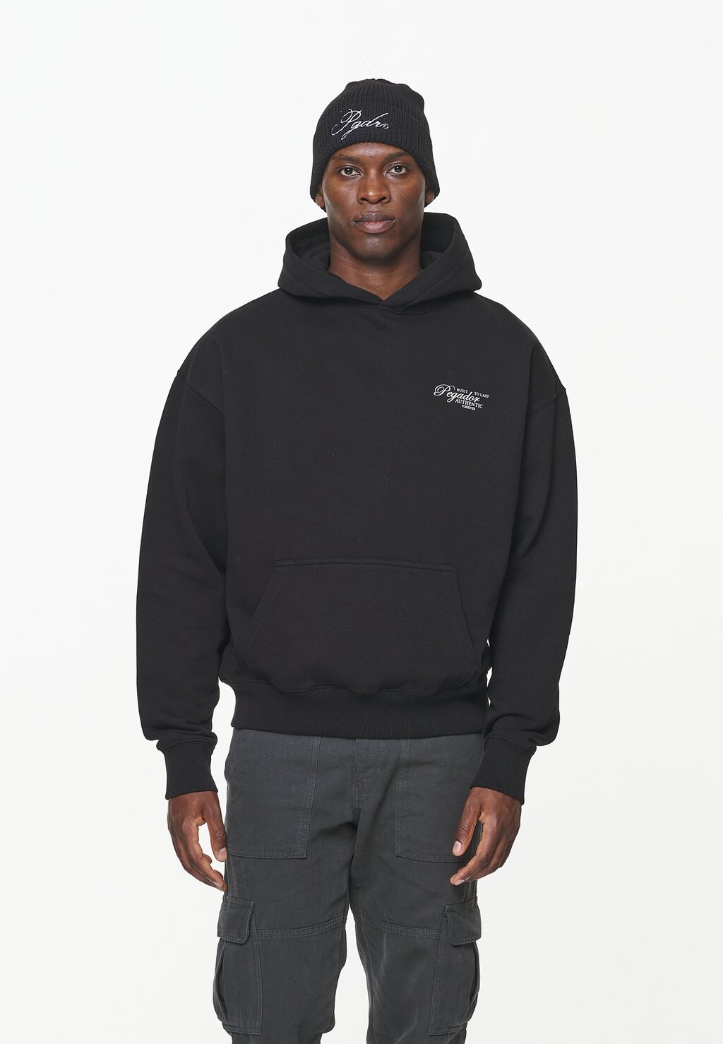 

Толстовка Pegador TAVERY OVERSIZED HOODIE, винтажный оникс черный
