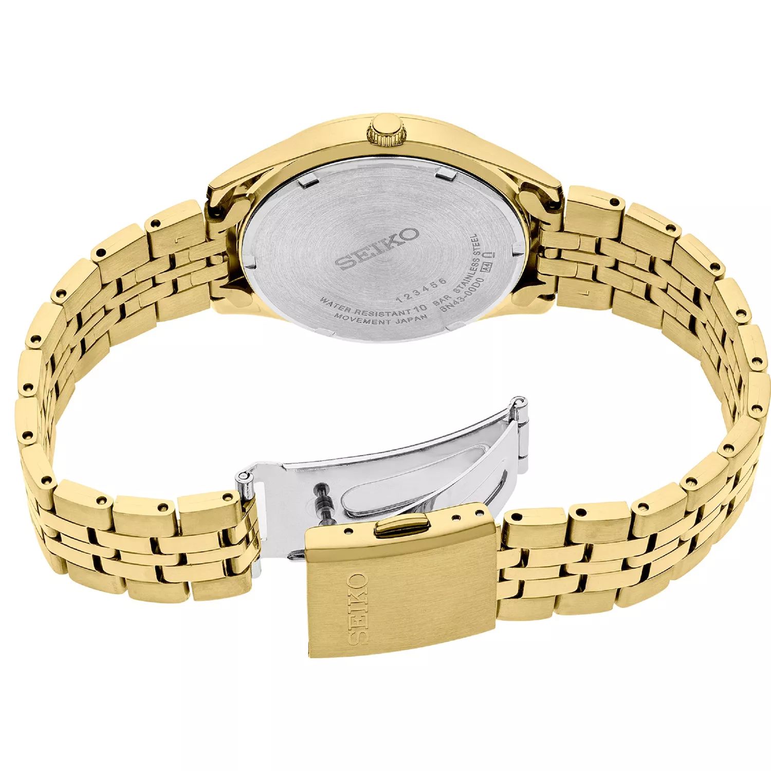 Мужские часы Essential с циферблатом цвета шампанского — SUR434 Seiko