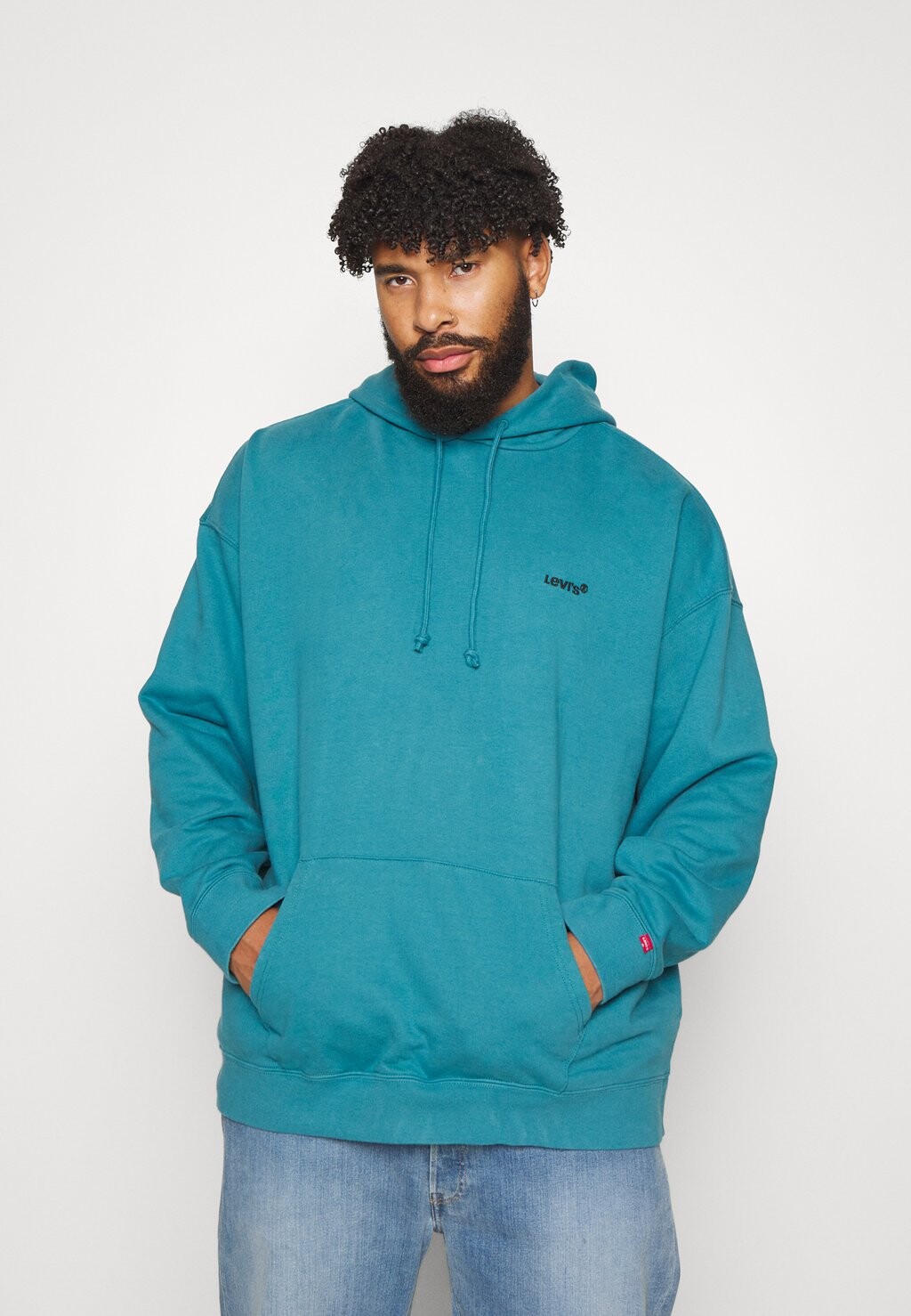 

Толстовка Levi's Big Tab Hoody, колониальный синий