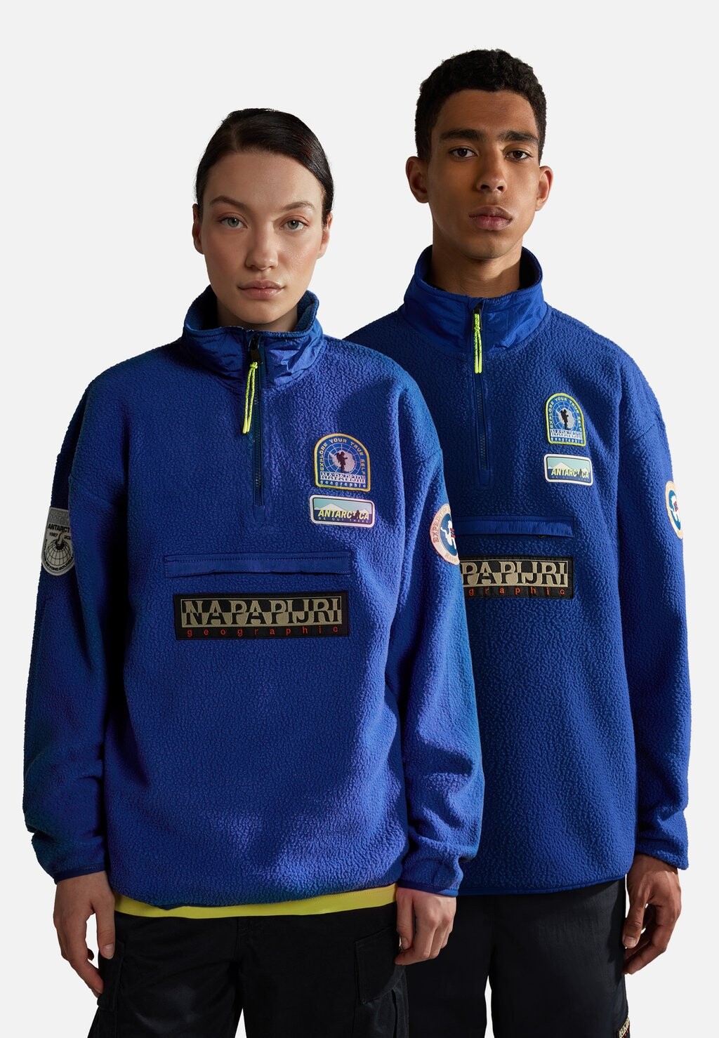 

Флисовая толстовка T-MCMURDO HZ Napapijri, синий мазарин b5a