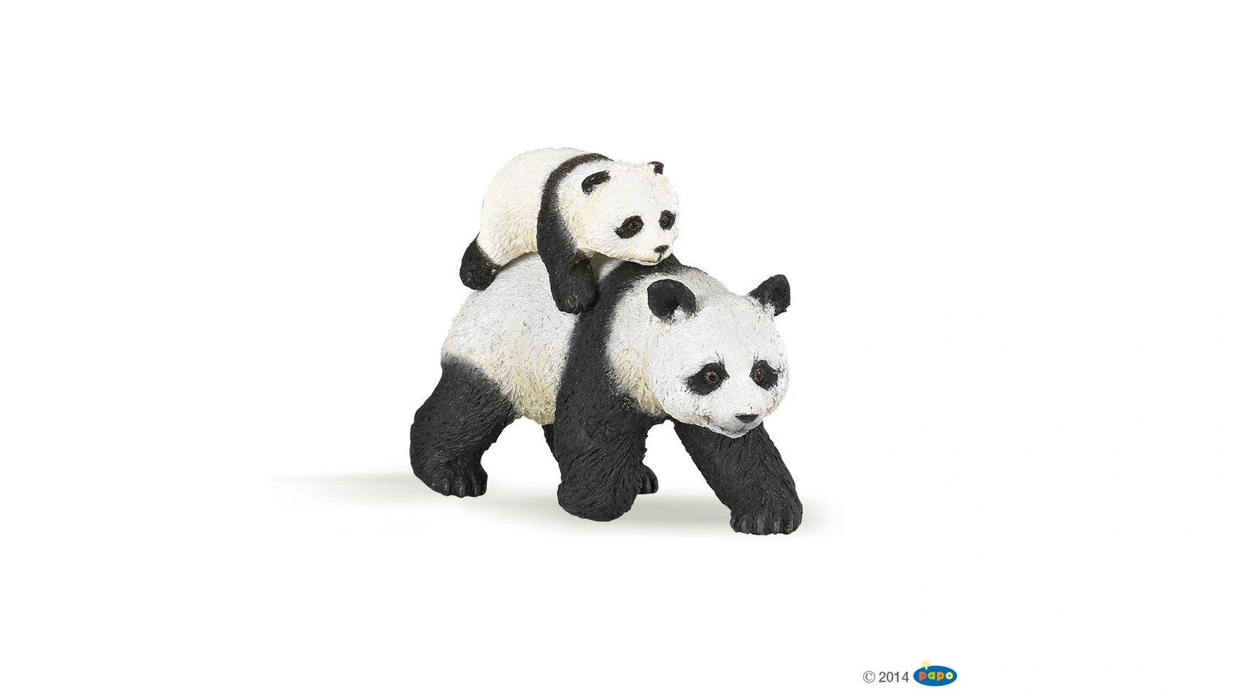 ян хунъин в поисках веселого леса Панда с детенышем